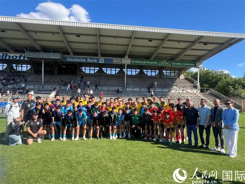 第八届中德U16青少年足球邀请赛在曼海姆举办